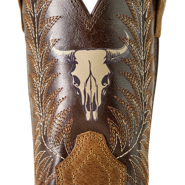 Ariat Youth Stampede Wide Square Toe Western Boot